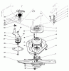 Rasenmäher 22043 - Toro Walk-Behind Mower (SN: 3900001 - 3900964) (1993) Spareparts BLADE BRAKE CLUTCH ASSEMBLY