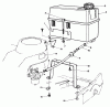 Rasenmäher 22043 - Toro Walk-Behind Mower (SN: 3900001 - 3900964) (1993) Spareparts GAS TANK ASSEMBLY