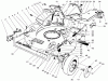 Rasenmäher 22043 - Toro Walk-Behind Mower (SN: 7900001 - 7999999) (1997) Spareparts HOUSING ASSEMBLY