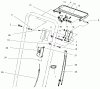 Rasenmäher 22043 - Toro Walk-Behind Mower (SN: 7900001 - 7999999) (1997) Spareparts TRACTION CONTROL ASSEMBLY