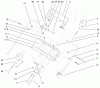 Rasenmäher 22045 - Toro Recycler Mower (SN: 9900001 - 9999999) (1999) Spareparts TRACTION CONTROL ASSEMBLY