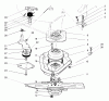 Rasenmäher 22045B - Toro Walk-Behind Mower (SN: 6900001 - 6999999) (1996) Spareparts BLADE BRAKE CLUTCH ASSEMBLY