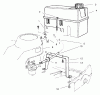 Rasenmäher 22045B - Toro Walk-Behind Mower (SN: 6900001 - 6999999) (1996) Spareparts GAS TANK ASSEMBLY