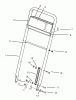 Rasenmäher 22045B - Toro Walk-Behind Mower (SN: 6900001 - 6999999) (1996) Spareparts HANDLE ASSEMBLY