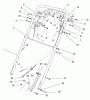 Rasenmäher 22141 - Toro Walk-Behind Mower (SN: 790000001 - 799999999) (1997) Spareparts HANDLE ASSEMBLY