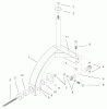 Compact Utility Attachments 22415 - Toro Rotary Broom, Dingo Compact Utility Loader (SN: 200000001 - 200999999) (2000) Spareparts PIVOT ASSEMBLY