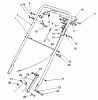 Rasenmäher 22145 - Toro ProLine 21" Recycler Mower (SN: 5900001 - 5999999) (1995) Spareparts HANDLE ASSEMBLY