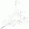 Compact Utility Attachments 22415 - Toro Rotary Broom, Dingo Compact Utility Loader (SN: 220000001 - 220999999) (2002) Spareparts PIVOT ASSEMBLY