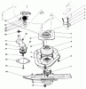 Rasenmäher 22151 - Toro Walk-Behind Mower (SN: 3900001 - 3900855) (1993) Spareparts BLADE BRAKE CLUTCH ASSEMBLY