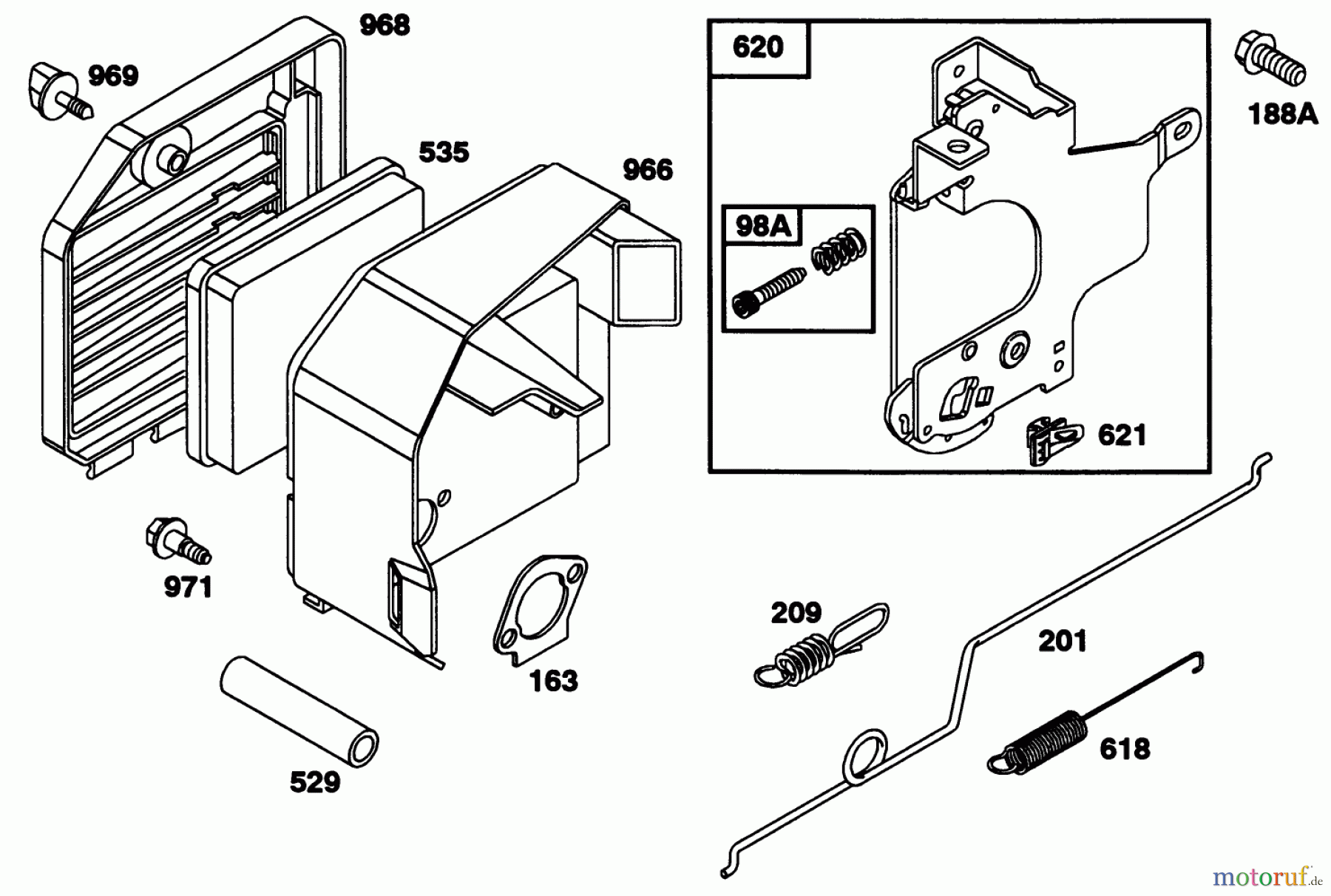  Rasenmäher 22151 - Toro Walk-Behind Mower (SN: 3900001 - 3900855) (1993) ENGINE GTS 150 77-9140 #4