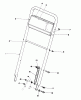 Rasenmäher 22151 - Toro Walk-Behind Mower (SN: 4900001 - 4999999) (1994) Spareparts HANDLE ASSEMBLY