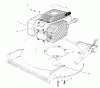 Rasenmäher 22151 - Toro Walk-Behind Mower (SN: 6900001 - 6999999) (1996) Spareparts ENGINE ASSEMBLY