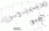 Compact Utility Attachments 22415 - Toro Rotary Broom, Dingo Compact Utility Loader (SN: 270000001 - 270999999) (2007) Spareparts HYDRAULIC MOTOR ASSEMBLY NO. 99-6566
