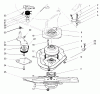 Rasenmäher 22154B - Toro Walk-Behind Mower (SN: 6900001 - 6999999) (1996) Spareparts BLADE BRAKE CLUTCH ASSEMBLY