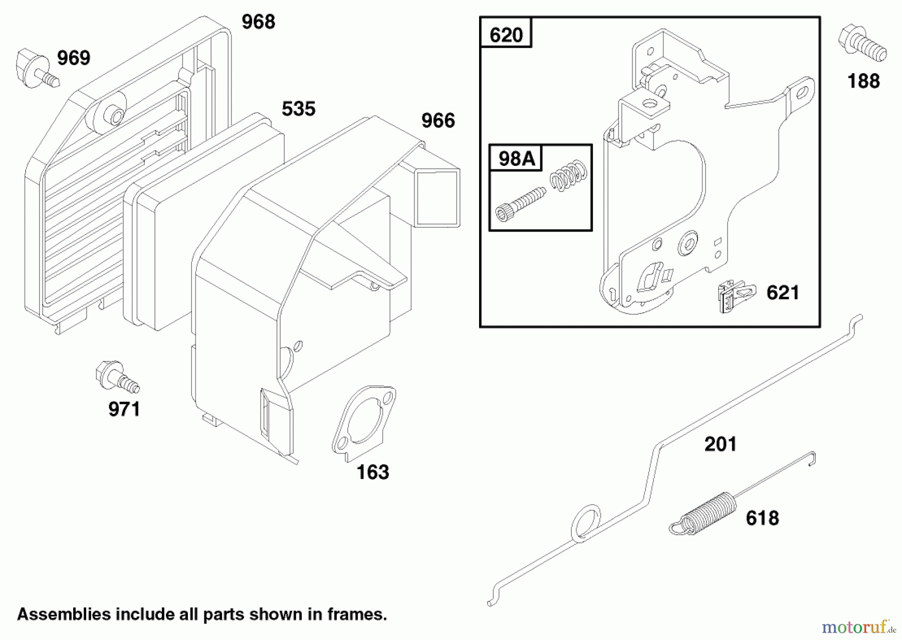  Rasenmäher 22154 - Toro Walk-Behind Mower (SN: 7900001 - 7999999) (1997) ENGINE GTS 150 #4