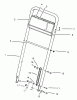 Rasenmäher 22154 - Toro Walk-Behind Mower (SN: 7900001 - 7999999) (1997) Spareparts HANDLE ASSEMBLY