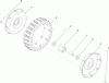 Rasenmäher 22155 - Toro Commercial 21" Lawn Mower (SN: 290000001 - 290999999) (2009) Spareparts WHEEL ASSEMBLY NO. 117-5252