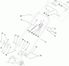 Rasenmäher 22156 - Toro Commercial 21" Lawn Mower (SN: 290000001 - 290999999) (2009) Spareparts HANDLE ASSEMBLY