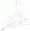 Compact Utility Attachments 22415 - Toro Rotary Broom, Dingo Compact Utility Loader (SN: 990001 - 999999) (1999) Spareparts PIVOT ASSEMBLY