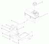 Rasenmäher 22157 - Toro 53cm Recycler/Rear-Bagger Mower (SN: 230000001 - 230999999) (2003) Spareparts FUEL TANK ASSEMBLY