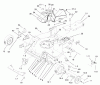 Rasenmäher 22157 - Toro 53cm Recycler/Rear-Bagger Mower (SN: 8900001 - 8999999) (1998) Spareparts HOUSING ASSEMBLY