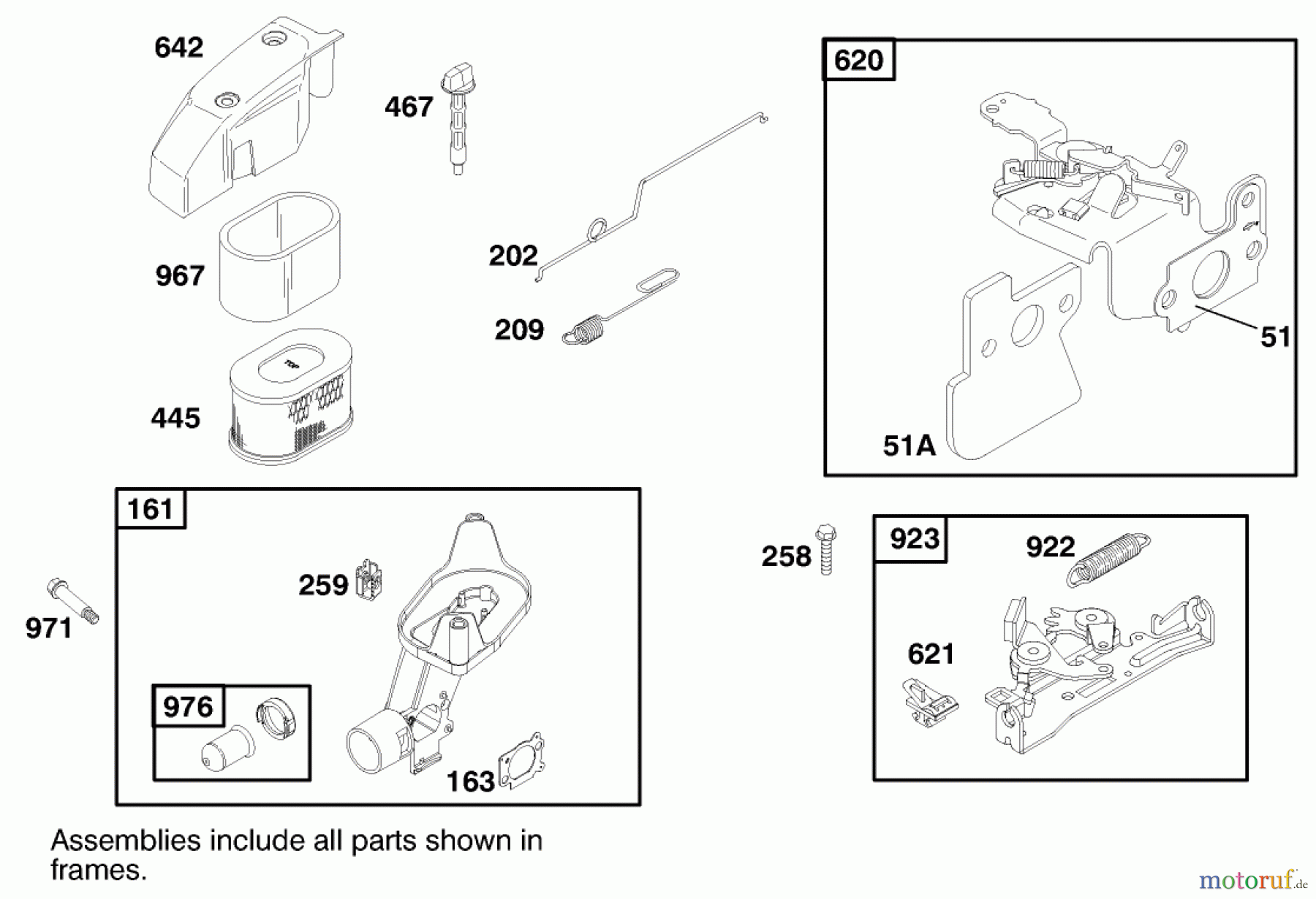  Rasenmäher 22158 - Toro Recycler Rear Bagger Mower (SN: 200000001 - 200999999) (2000) ENGINE GTS-200 #5