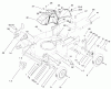 Rasenmäher 22160 - Toro Recycler Mower (SN: 200000001 - 200999999) (2000) Spareparts HOUSING ASSEMBLY