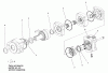 Compact Utility Attachments 22420 - Toro Bore Drive Head Attachment, Dingo Compact Utility Loader (SN: 200000001 - 200999999) (2000) Spareparts HYDRAULIC MOTOR ASSEMBLY NO. 98-8280