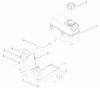 Rasenmäher 22161 - Toro Recycler Mower (SN: 200000001 - 200999999) (2000) Spareparts GAS TANK ASSEMBLY