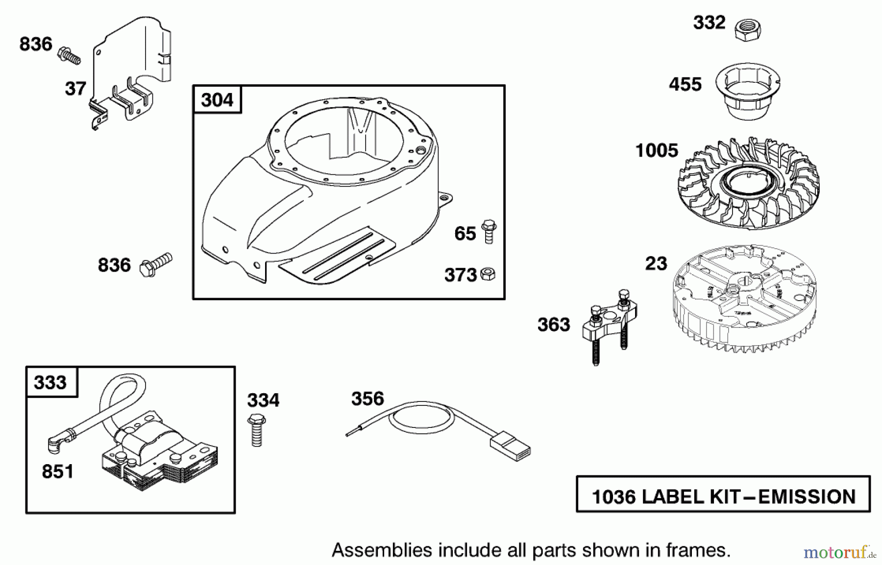  Rasenmäher 22161 - Toro Recycler Mower (SN: 210000001 - 210999999) (2001) ENGINE GTS-200 #7