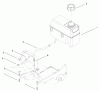 Rasenmäher 22162 - Toro Recycler Mower (SN: 200000001 - 200999999) (2000) Spareparts FUEL TANK ASSEMBLY