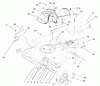 Rasenmäher 22162 - Toro Recycler Mower (SN: 210000001 - 210999999) (2001) Spareparts HOUSING ASSEMBLY