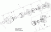 Compact Utility Attachments 22420 - Toro Bore Drive Head Attachment, Dingo Compact Utility Loader (SN: 311000001 - 311999999) (2011) Spareparts HYDRAULIC MOTOR ASSEMBLY NO. 98-8280