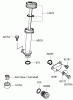 Rasenmäher 22163 - Toro PT21 Trim Mower (SN: 270000001 - 270999999) (2007) Spareparts LUBRICATION EQUIPMENT ASSEMBLY KAWASAKI FJ180V-AS28