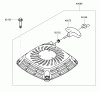 Rasenmäher 22163 - Toro PT21 Trim Mower (SN: 270000001 - 270999999) (2007) Spareparts STARTER ASSEMBLY KAWASAKI FJ180V-AS28