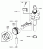 Rasenmäher 22164TE - Toro HD53 Lawn Mower (SN: 280000001 - 280999999) (2008) Spareparts PISTON AND CRANKSHAFT ASSEMBLY KAWASAKI FJ180V-AS28