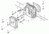 Rasenmäher 22166 - Toro 21" Heavy-Duty Recycler Mower (SN: 240000001 - 240999999) (2004) Spareparts CYLINDER HEAD ASSEMBLY HONDA GXV160K1 A1