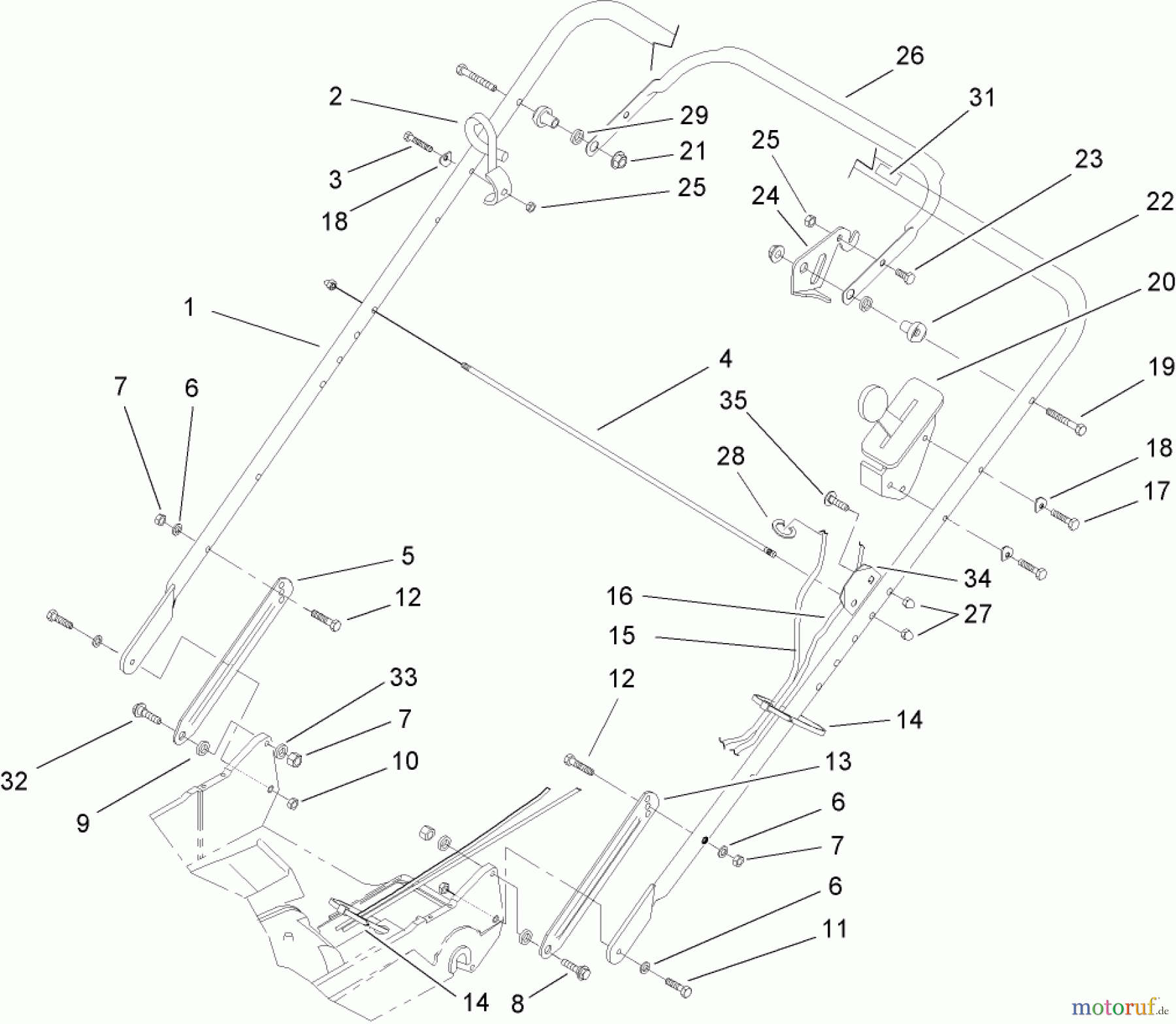  Rasenmäher 22166 - Toro 21