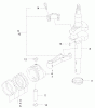 Rasenmäher 22170 - Toro Recycler Mower (SN: 200000001 - 200999999) (2000) Spareparts PISTON/CRANKSHAFT