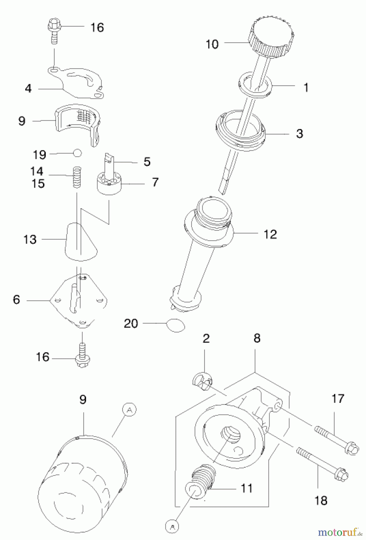  Rasenmäher 22170 - Toro Recycler Mower (SN: 9900001 - 9999999) (1999) LUBRICATION EQUIPMENT