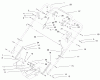 Rasenmäher 22171 - Toro Recycler Mower (SN: 200000001 - 200999999) (2000) Spareparts HANDLE & CONTROLS ASSEMBLY