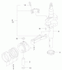 Rasenmäher 22171 - Toro Recycler Mower (SN: 230000001 - 230999999) (2003) Spareparts PISTON AND CRANKSHAFT ASSEMBLY