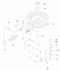 Rasenmäher 22172 - Toro Recycler Mower (SN: 220000001 - 220999999) (2002) Spareparts FLYWHEEL AND IGNITION ASSEMBLY