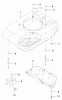 Rasenmäher 22173 - Toro 53cm Heavy-Duty Recycler Mower (SN: 220000001 - 220999999) (2002) Spareparts COVER/COOLING ASSEMBLY