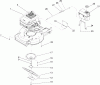 Rasenmäher 22175 - Toro 21" Heavy-Duty Recycler Mower (SN: 250000001 - 250999999) (2005) Spareparts ENGINE, FUEL TANK AND BLADE ASSEMBLY