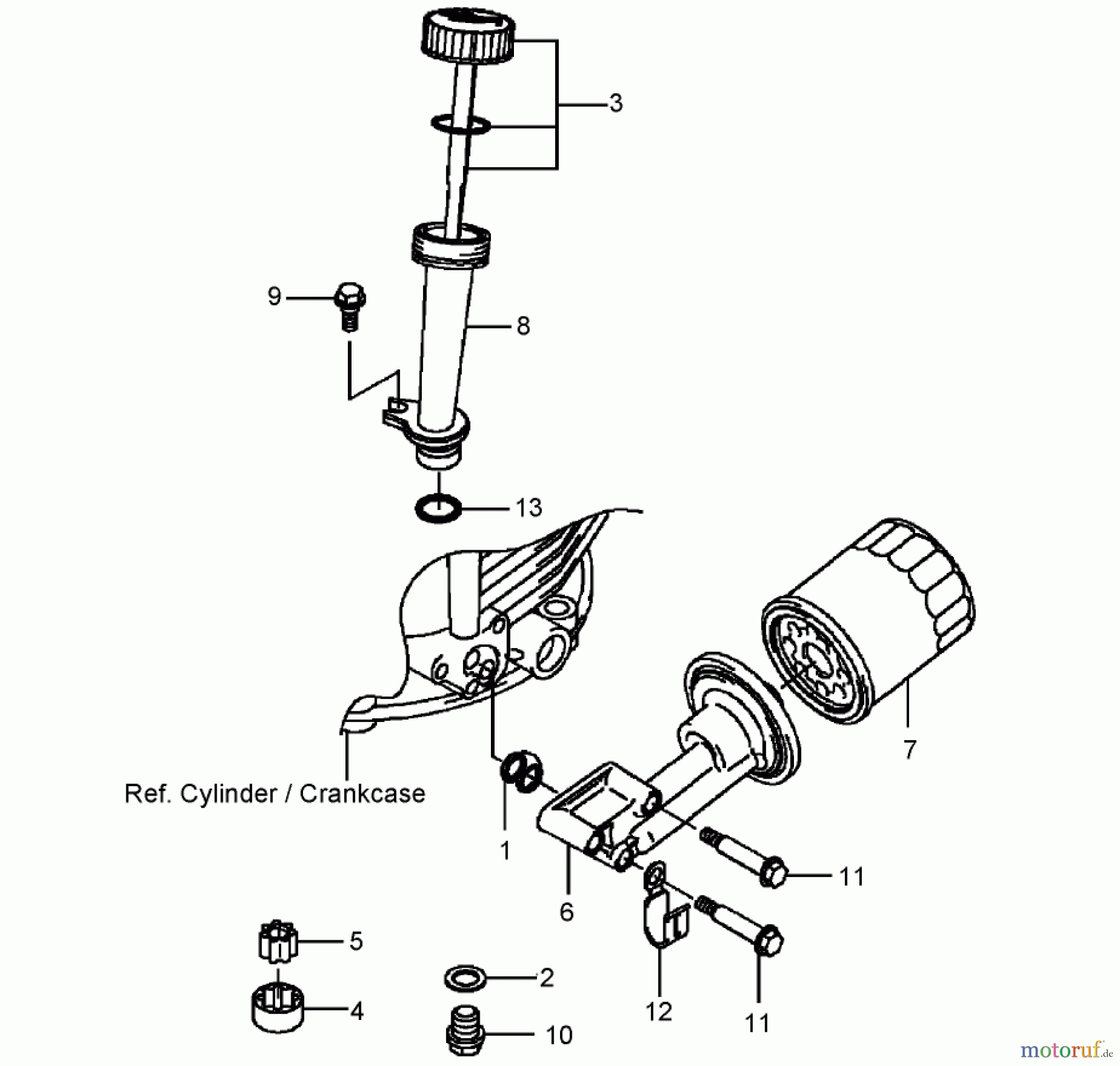  Rasenmäher 22176TE - Toro 53cm Heavy-Duty Recycler Mower (SN: 270000001 - 270999999) (2007) LUBRICATION EQUIPMENT ASSEMBLY