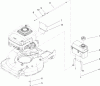 Rasenmäher 22177 - Toro 21" Heavy-Duty Recycler Mower (SN: 240000001 - 240999999) (2004) Spareparts FUEL LINE AND TANK ASSEMBLY