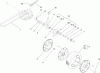 Rasenmäher 22177 - Toro 21" Heavy-Duty Recycler Mower (SN: 240000001 - 240999999) (2004) Spareparts REAR DRIVE AND WHEEL ASSEMBLY