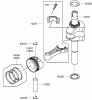 Rasenmäher 22187 - Toro 21" Heavy-Duty Recycler Mower (SN: 270000001 - 270999999) (2007) Spareparts PISTON AND CRANKSHAFT ASSEMBLY KAWASAKI FJ180V-AS31