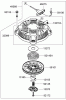 Rasenmäher 22187 - Toro 21" Heavy-Duty Recycler Mower (SN: 270000001 - 270999999) (2007) Spareparts STARTER ASSEMBLY KAWASAKI FJ180V-AS31